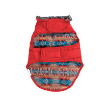 Load image into Gallery viewer, Pendleton- Puffer Style Adjustable Dog Coat - Pilot Rock