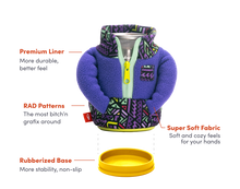 Load image into Gallery viewer, Puffin- The Fleece Insulated 12 oz Can Cooler
