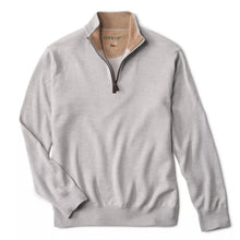 Load image into Gallery viewer, Orvis- M Merino Wool 1/4 Zip Sweater