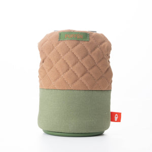 The Bird Dog - 12 oz Can Cooler - Olive Green & Dry Grass