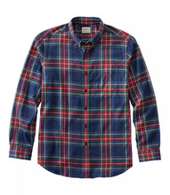 Load image into Gallery viewer, LL Bean- M L/S Scotch Plaid Flannel Shirt
