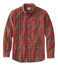 Load image into Gallery viewer, LL Bean- M L/S Scotch Plaid Flannel Shirt
