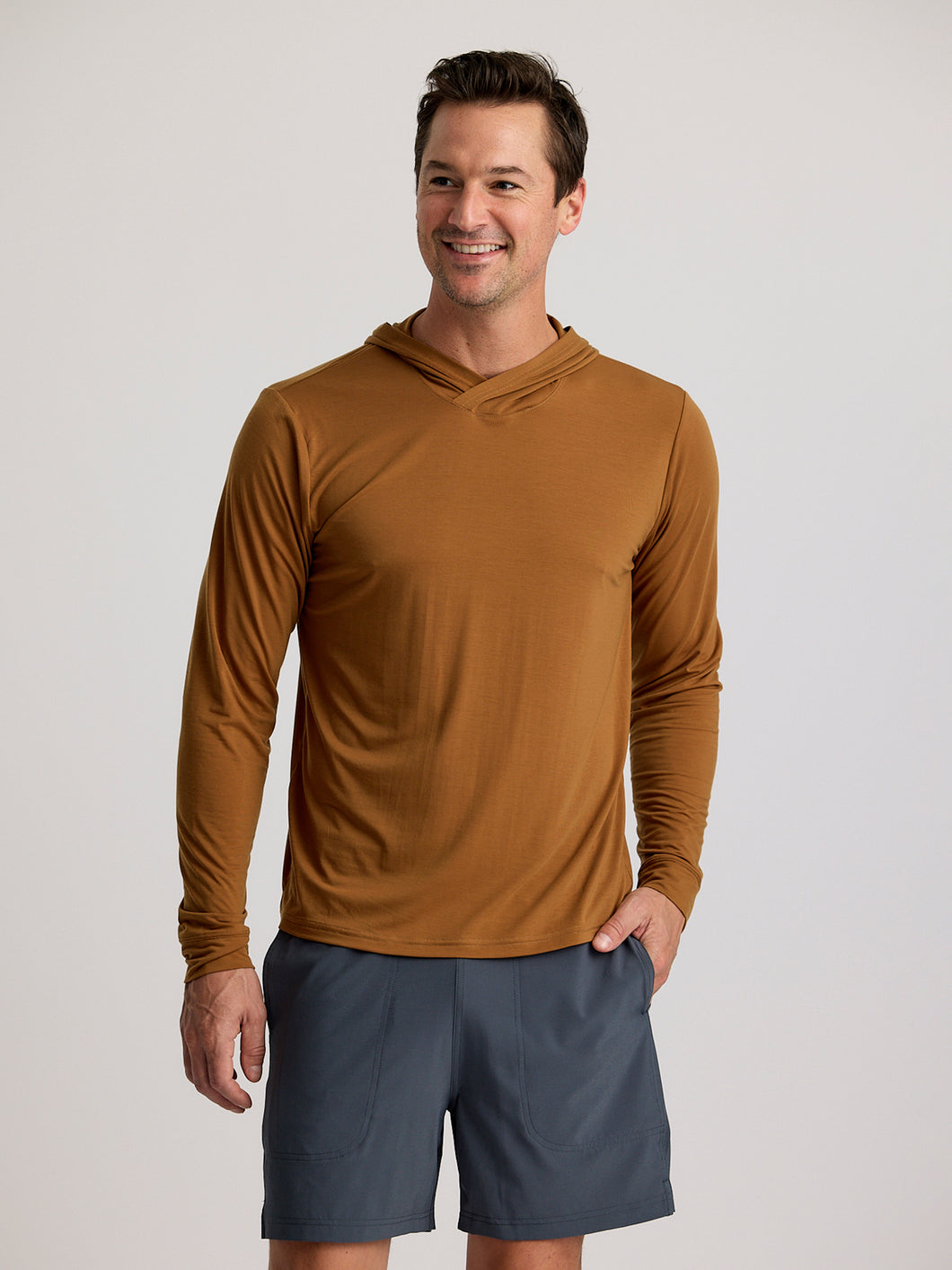 Free Fly- M L/S Elevate Lightweight Hoodie