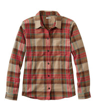 Load image into Gallery viewer, LL Bean- W L/S Scotch Plaid Flannel Shirt
