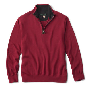 クラブ支給品　ウィルソン・マノ氏　XV・ジ・ジャウー【マスターズシャツ＆パンツ】 Orvis- M Merino Wool 1/4 Zip Sweater – The Canoe House