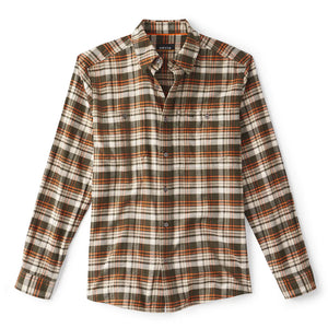Orvis- M L/S Flat Creek Tech Flannel