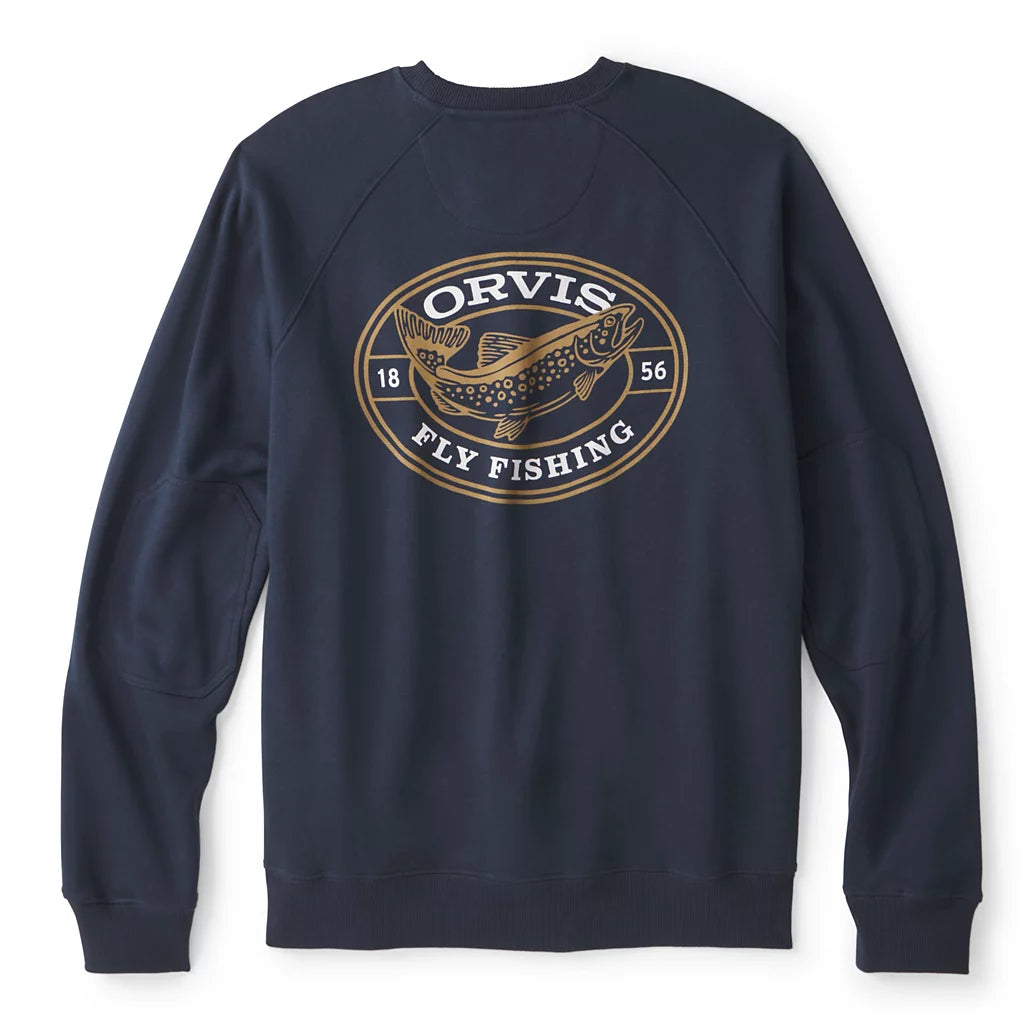 Orvis- M Campfire Graphic Crewneck Sweatshirt