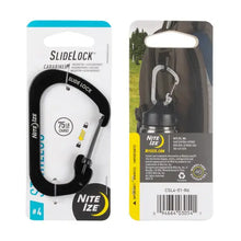 Load image into Gallery viewer, Nite Ize- SlideLock Carabiner Stainless Steel
