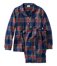 Load image into Gallery viewer, LL Bean- W Scotch Plaid Flannel PJ Set
