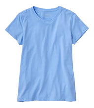 Load image into Gallery viewer, LL Bean- W S/S Soft Stretch Supima-Blend Crewneck Tee
