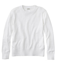 Load image into Gallery viewer, LL Bean- W Cotton/Cashmere Crewneck Sweater

