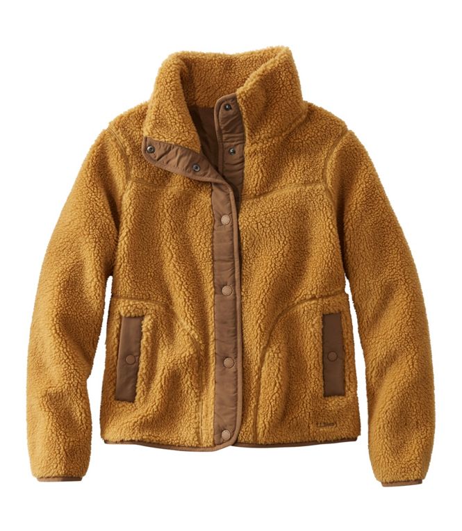 LL Bean- W Bean's Sherpa Fleece Jacket