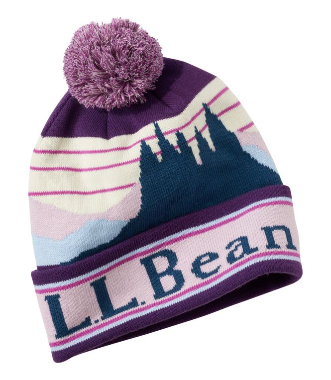 LL Bean- Katahdin Pom Graphic Hat