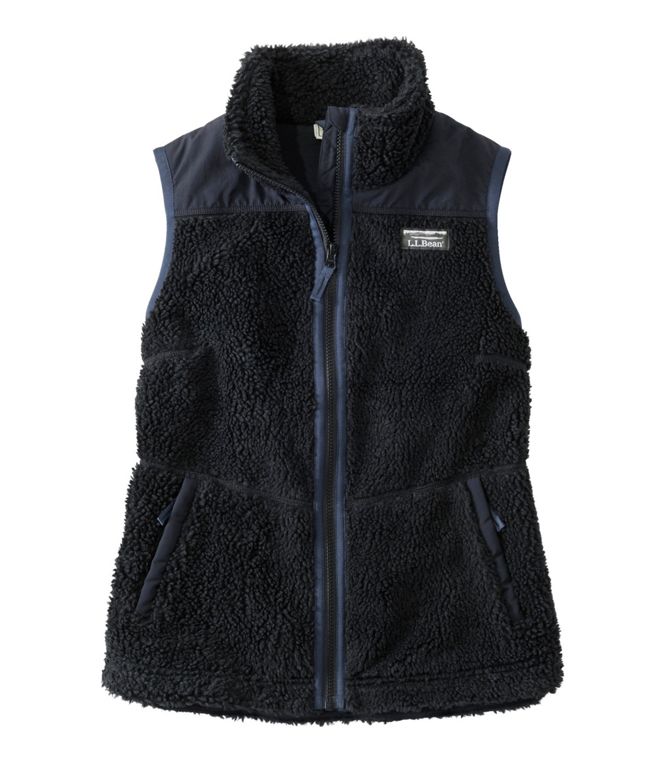LL Bean- W Bean's Sherpa Fleece Vest