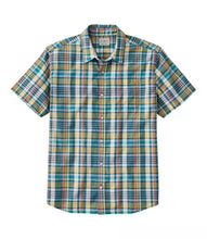 Load image into Gallery viewer, LL Bean- M S/S Madras Shirt
