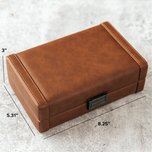 Load image into Gallery viewer, Maxwell 8-Cigar Travel Case
