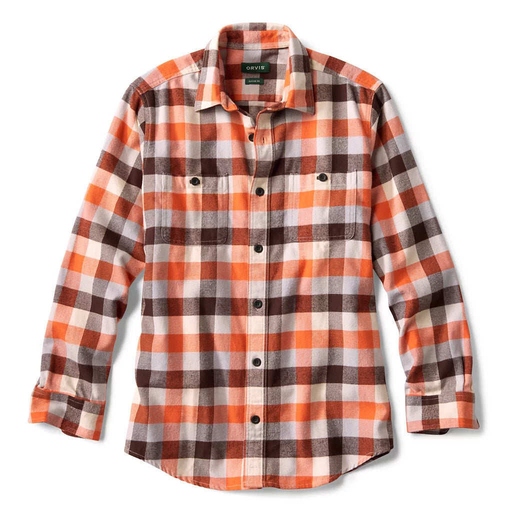 Orvis- M L/S Perfect Flannel Shirt