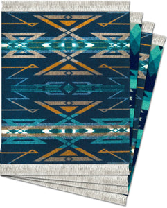 Pendleton- 4 Pc CoasterRug Set Pendleton Assortment