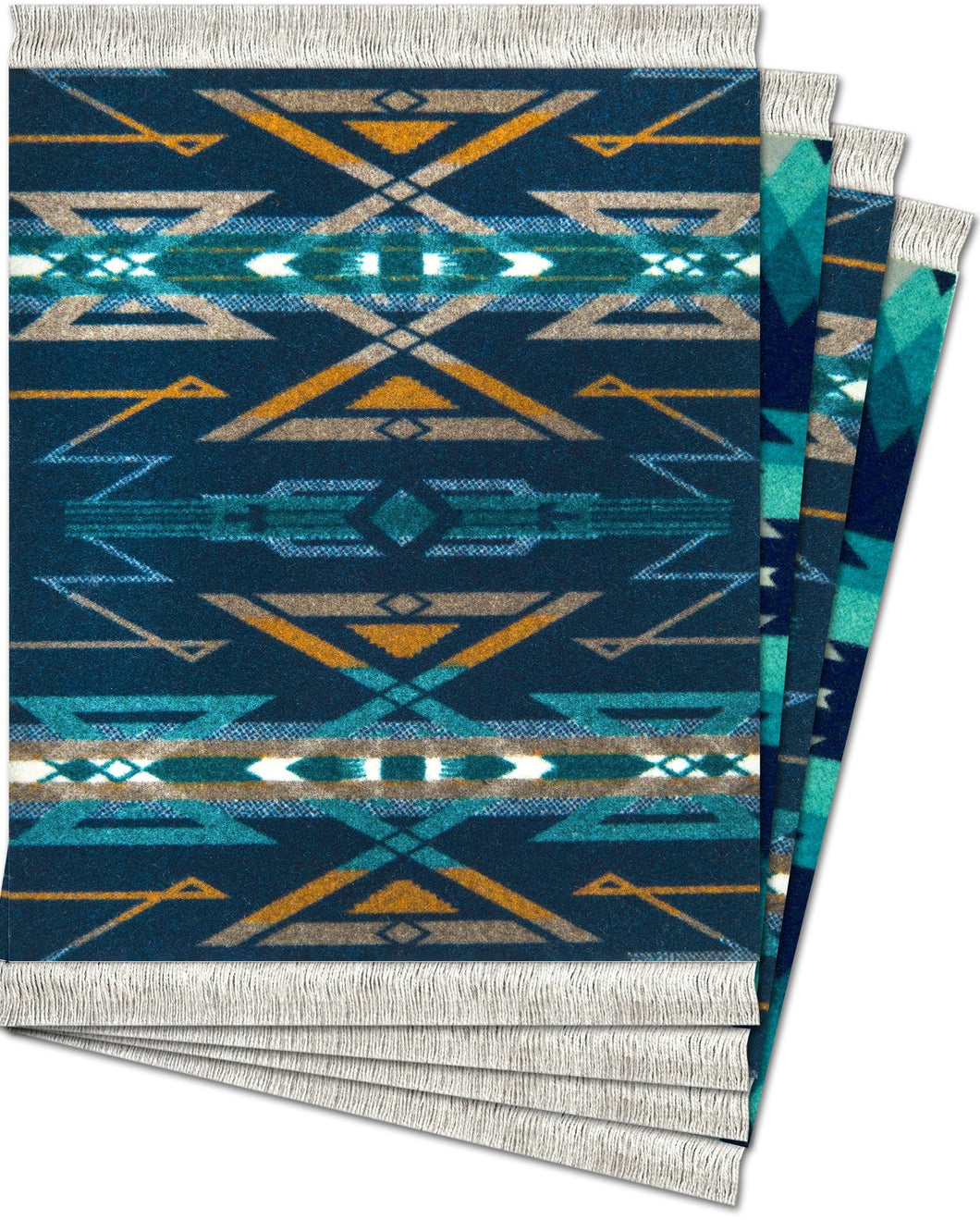Pendleton- 4 Pc CoasterRug Set Pendleton Assortment