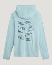 Load image into Gallery viewer, Free Fly- M L/S Bamboo Lightweight Graphic Hoodie
