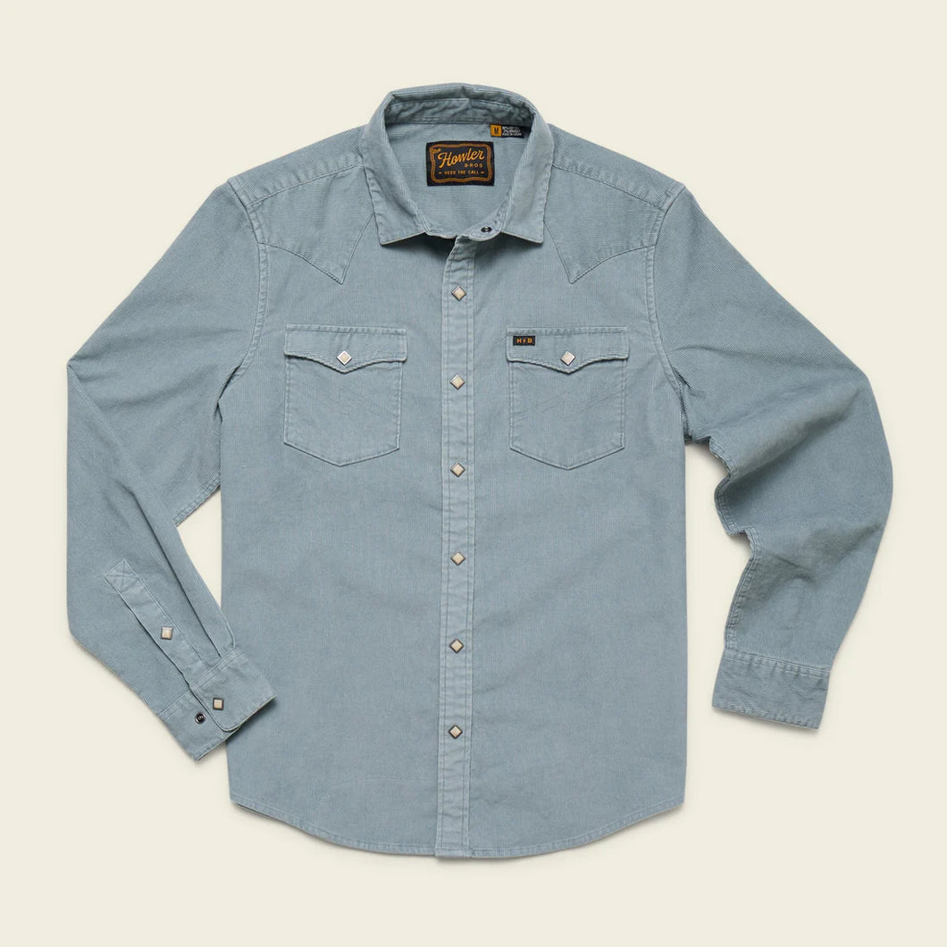 Howler Brothers- M L/S Banning Cord Snapshirt