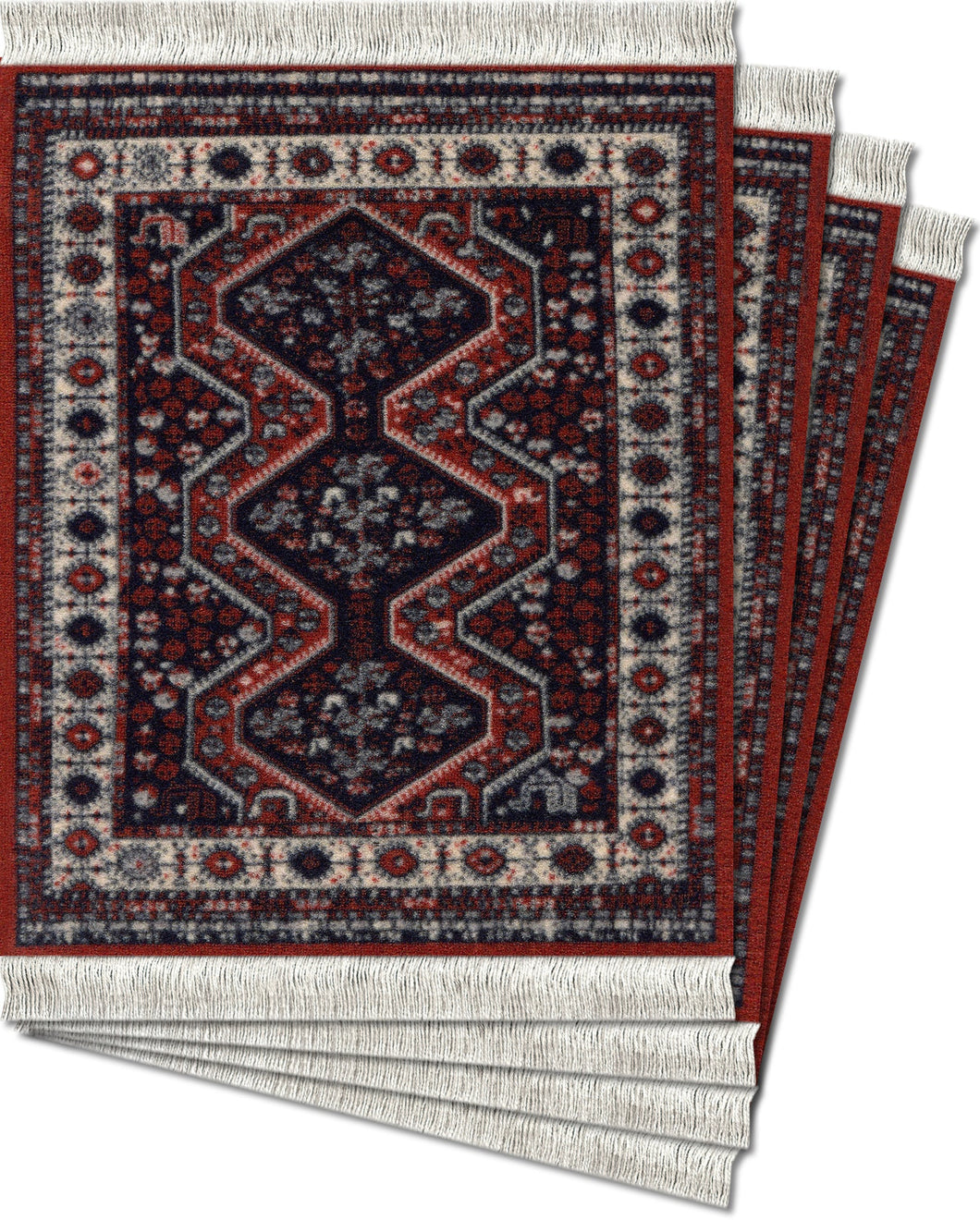 4 Pc CoasterRug Set Freud