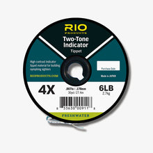 Load image into Gallery viewer, RIO- Two-Tone Indicator Tippet
