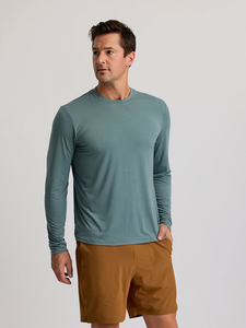 Free Fly- M L/S Elevate Tee
