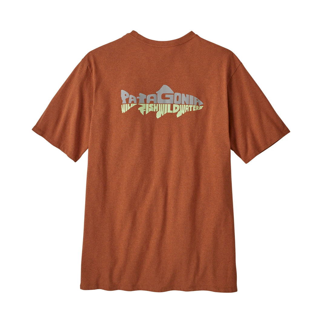 Patagonia- M S/S Wild Waterline Pkt Tee