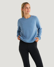 Load image into Gallery viewer, Free Fly- W Bamboo Lightweight Fleece Crewneck

