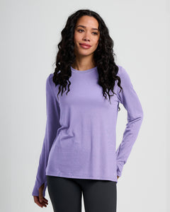 Free Fly- W L/S Bamboo Shade II