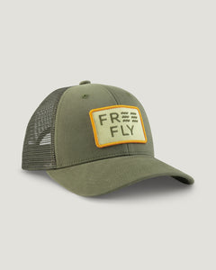 Free Fly- Wave Trucker Hat