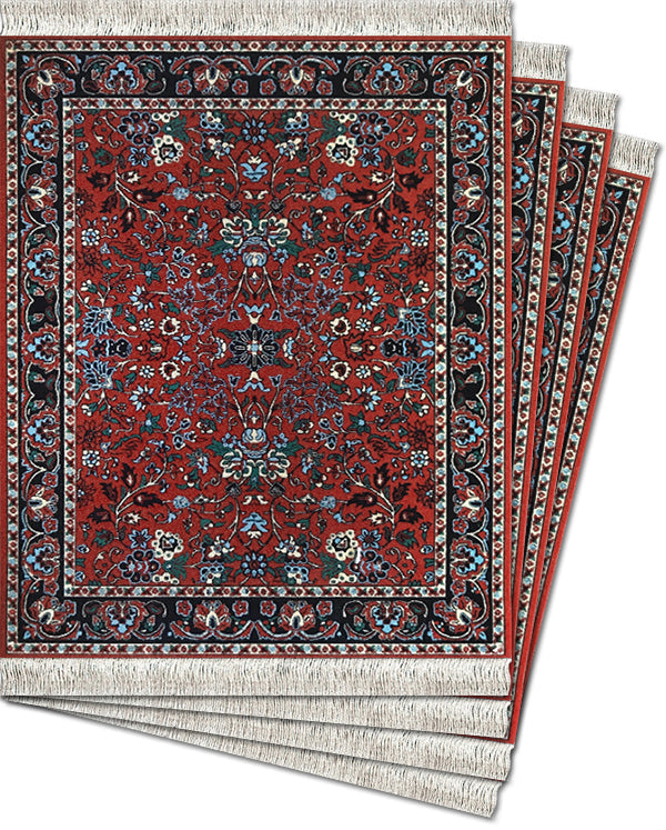 4 pc CoasterRug Set Bidjar