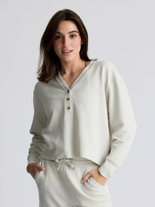 Free Fly- W L/S Waffle Henley