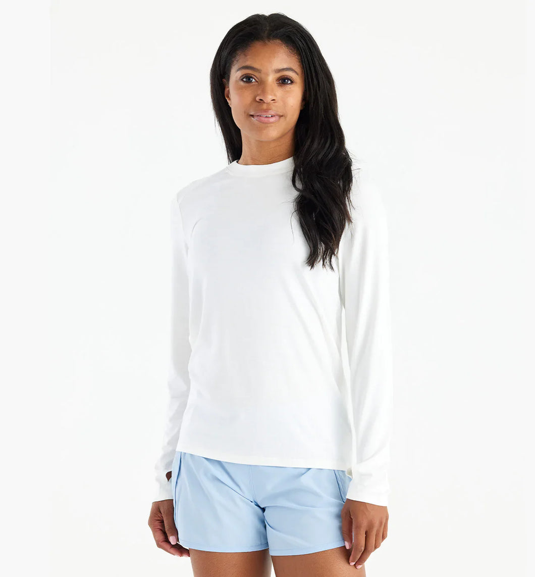 Free Fly- W L/S Bamboo Shade II