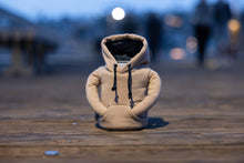 Load image into Gallery viewer, The Hoodie - Insulated Drink Sleeve - Taco Tan &amp; Sailor Blue
