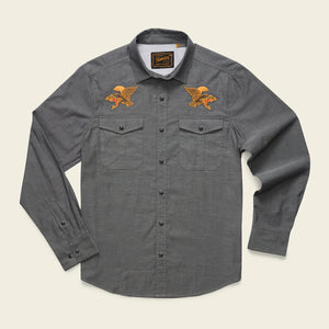 HB- M L/S Gaucho Snapshirt