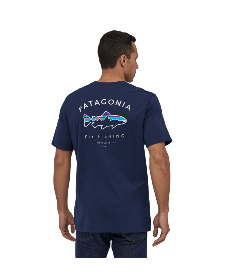 Men's Framed Fitz Roy Trout Organic T-Shirt – The Canoe House