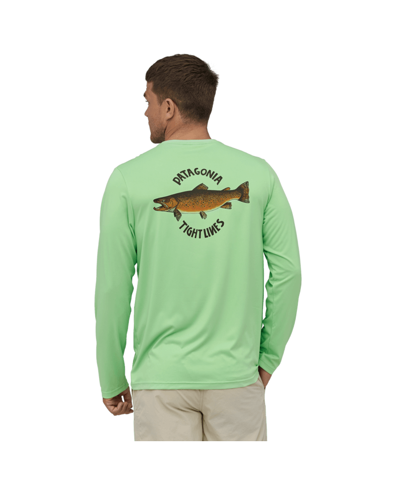 Men's L/S Cap Cool Daily Fish Graphic Shirt