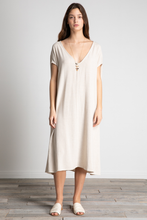 Load image into Gallery viewer, Grade &amp; Gather Cotton Linen Dress

