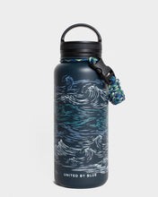 Load image into Gallery viewer, Waves 32Oz Insulated Steel Water Bottle
